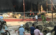 Phú Thọ: Cháy lớn tại kho chứa thành phẩm giấy rộng 2000m2