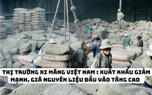 Trong khi thép liên tục giảm, giá xi măng tăng 3 lần trong nửa đầu năm 2022 - thị trường trong nước đang chịu áp lực mạnh từ nhiều yếu tố