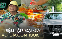 Hàng cơm trưa nổi tiếng phục vụ các "đại gia" công sở, toàn sếp chạy ô tô, tay ga đắt tiền sẵn sàng nhẹ nhàng chi mỗi ngày 100k - 200k/suất cơm