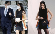 Váy Versace 2.000 USD cháu gái gia tộc Samsung mặc 'cháy hàng'