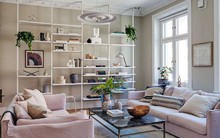Căn hộ Scandinavia 99m², mỗi phòng một điểm nhấn màu sắc riêng