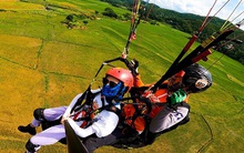 Giới trẻ rủ nhau lên xứ Mường trải nghiệm "Hạ cánh nơi anh"