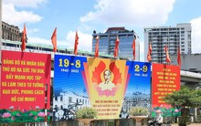 Phố phường Hà Nội trang hoàng cờ hoa chào mừng ngày lễ lớn 2/9