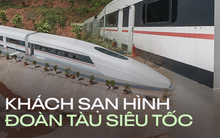 Cận cảnh khách sạn đoàn tàu siêu tốc “mọc lên” giữa núi rừng Tây Bắc