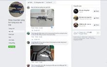 Vì sao khó xử lý hình sự việc rao bán công khai vũ khí trên mạng?