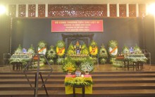 Xúc động nghi lễ phủ cờ Tổ quốc lên linh cữu 3 liệt sĩ Cảnh sát PCCC