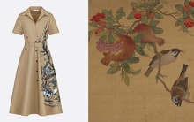 Nhà mốt xa xỉ Dior lại bị tố sao chép phong cách hội họa truyền thống Trung Quốc