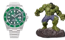 Đấu giá 11 chiếc đồng hồ Rolex 'người khổng lồ xanh' cùng thuộc sở hữu của một người