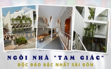 Ngôi nhà của những hình tam giác – thiết kế độc đáo trong lòng thành phố hoa lệ