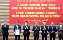 Dự án FDI 200 triệu USD ở Nghệ An sẽ khởi công vào ngày 22/9