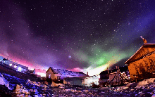 Nơi người ta chấp nhận cái lạnh thấu xương để ngắm cực quang và đêm trắng
