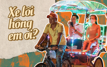 Những chiếc xe lôi chỉ có thể tìm thấy ở miền Tây: Dịch vụ 5 sao, tài xế kiêm luôn hướng dẫn viên du lịch