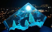 Nở rộ thú chơi đồ resin, dù là nhựa nhưng trong suốt không thua thủy tinh