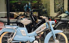 Xe gắn máy đời cổ hàng hiếm của dân chơi Hà thành