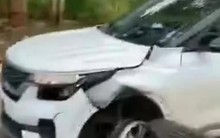 Phạt nữ tài xế lái xe như diễn xiếc ở Bình Phước 70 triệu đồng