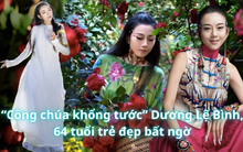 Cuộc sống của “Công chúa khổng tước” Dương Lệ Bình: Suốt 30 năm không ăn cơm để giữ dáng, 64 tuổi trẻ đẹp bất ngờ, ung dung sống giữa biệt thự đẹp như cổ tích