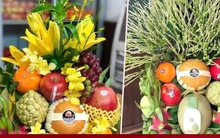 Đón Tết Quý Mão, khách đua nhau đặt dịch vụ làm mâm ngũ quả bạc triệu