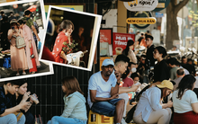 Ngắm TP.HCM trong ngày đầu năm mới: Giới trẻ nhộn nhịp đổ ra đường, nơi đâu cũng ngập tràn áo dài