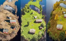 Sự kỳ diệu của thiên nhiên: Hòn đảo tí hon thay đổi "giao diện" theo mùa, xem cận cảnh càng thêm choáng ngợp