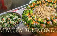 Cuốn hoàng hậu - món ăn “tuyển con dâu” của người Hải Phòng mỗi dịp Tết