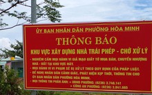 Đà Nẵng kỷ luật 2 lãnh đạo phường vì để xảy ra xây dựng nhà trái phép