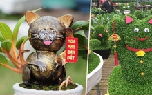 Quà tặng hình mèo đủ loại tràn ngập thị trường đón Tết Quý Mão