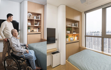 Không gian "phòng bệnh giã chiến" dành cho cha già thay đổi ấn tượng, thêm sinh khí sau cải tạo