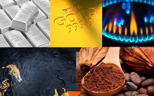 Thị trường ngày 5/1: Dầu lao dốc 5%, vàng cao nhất 7 tháng, giá  cà phê, ngũ cốc giảm