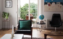 Căn hộ 75m2 ấn tượng khi được trang trí với sắc màu tươi vui, mát mắt