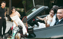 Chuyện tình của cô dâu siêu "ngầu" và anh lớp trưởng cùng bàn, đám cưới phải "chất mới chịu"