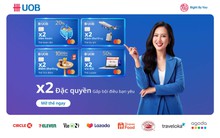 Bộ tứ thẻ tín dụng quyền lực nhân đôi lợi ích từ UOB