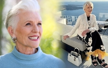 Người mẹ siêu mẫu của tỷ phú, U80 vẫn trẻ trung nhờ 2 thói quen chống lão hóa