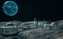 Xây đường trên mặt trăng