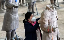 Chùm ảnh phục hồi Đội quân đất nung