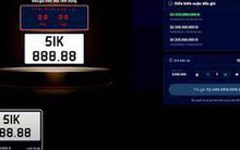 Biển số 51K-888.88 từng trúng hơn 32 tỉ đồng sẽ được đấu giá lại