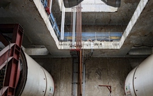 Robot đào hầm sẵn sàng khoan từ ga S9 tới ga S12 dự án Metro Nhổn - Ga Hà Nội