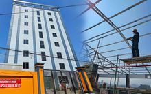 Bắt đầu tháo dỡ chung cư mini 'xây chui' gần 200 căn hộ, đình chỉ hoạt động