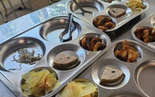 Gây tranh cãi suất cơm nghèo nàn, trường THCS ở Hà Nội tạm dừng bếp ăn