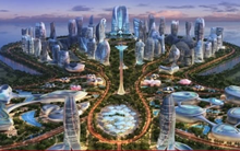 Choáng ngợp hòn đảo nhân tạo lớn nhất thế giới của Evergrande trước khi vỡ nợ