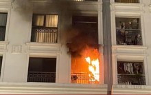 Cháy căn hộ chung cư ở Hà Nội vì chủ nhà nướng cá