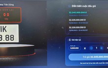 Biển số siêu hot 51K-888.88 từng trúng hơn 32 tỉ đồng được đưa ra đấu giá lại sáng nay 21-10