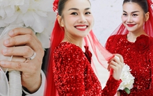 Thanh Hằng hé lộ những hình ảnh đầu tiên trong ngày trọng đại với chồng nhạc trưởng, nhan sắc cô dâu "đỉnh chóp"