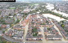 Thước phim hé lộ cảnh tượng kinh hoàng chưa từng có tại nhiều quốc gia châu Âu sau cơn bão Babet