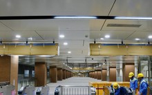 Hình ảnh ga ngầm tuyến metro Bến Thành-Suối Tiên hoàn thiện sau gần 10 năm thi công