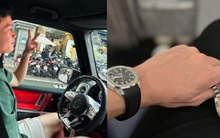 Hoàng Đức vừa tậu G63 hơn 11 tỷ đã khoe ngay đồng hồ hơn 2 tỷ: Cầu thủ làm gì mà giàu thế nhỉ?