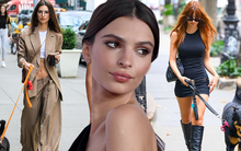 Đẳng cấp cựu thiên thần Victoria's Secret: Dắt cún đi dạo vẫn mặc đẹp cháy phố, ngắm lâu chỉ thấy cuốn!