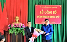 Công bố quyết định bổ nhiệm cán bộ chủ chốt ở 3 tỉnh