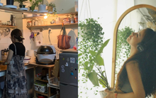 Thuê phòng trọ nhỏ chỉ 10-12m2 nhưng vẫn sắp xếp khéo léo, không hề chật chội