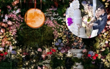 Đám cưới sang xịn ở Ba Đình, Hà Nội: Cô dâu chú rể chi cả tỷ cho concept cổ tích với hơn 1 tấn hoa nhập khẩu