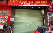Cao điểm cuối năm, hàng quán thi nhau đóng cửa, cho thuê lại mặt bằng